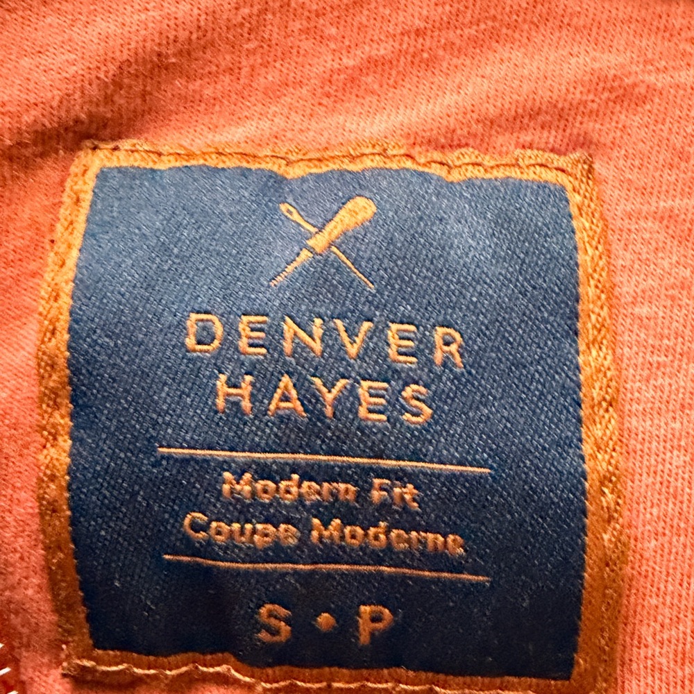 Denver Hayes Coral Modern Fit Shirt